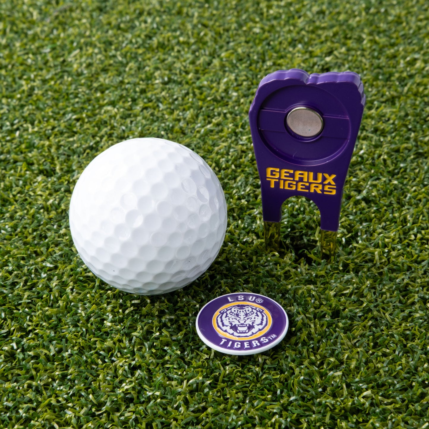 LSU Tigers Custom Shaped Divot Tool - Image 6 - Club Rehab