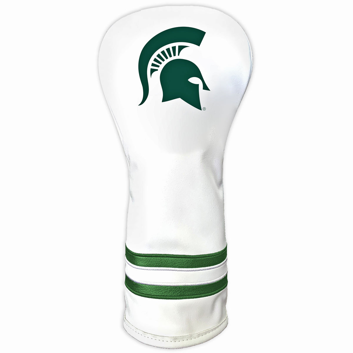 Michigan State Spartans Vintage White Printed Fairway Headcover