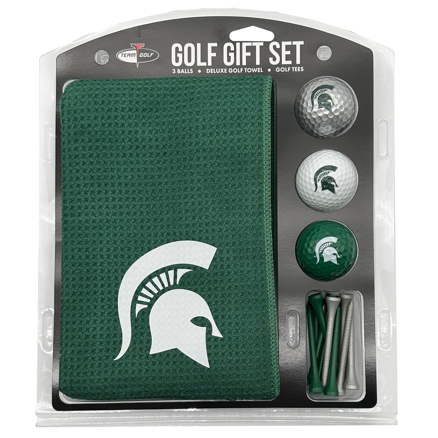 Michigan State Spartans Microfiber Towel Golf Gift Set - Club Rehab