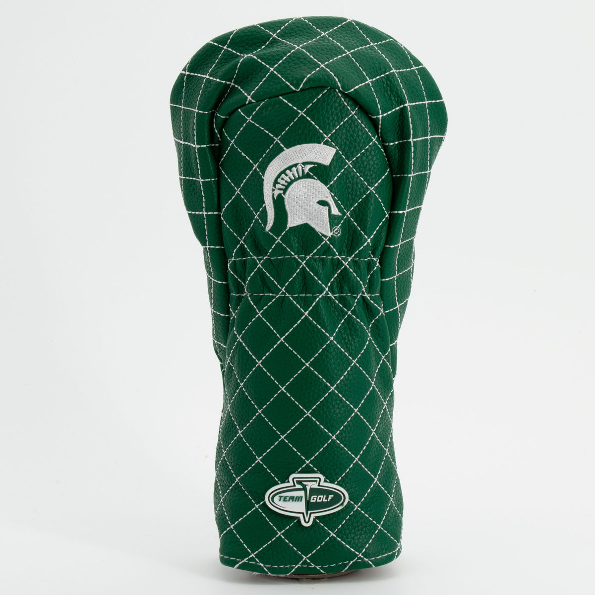 Michigan State Spartans Solid Quilted Fairway Headcover, back view