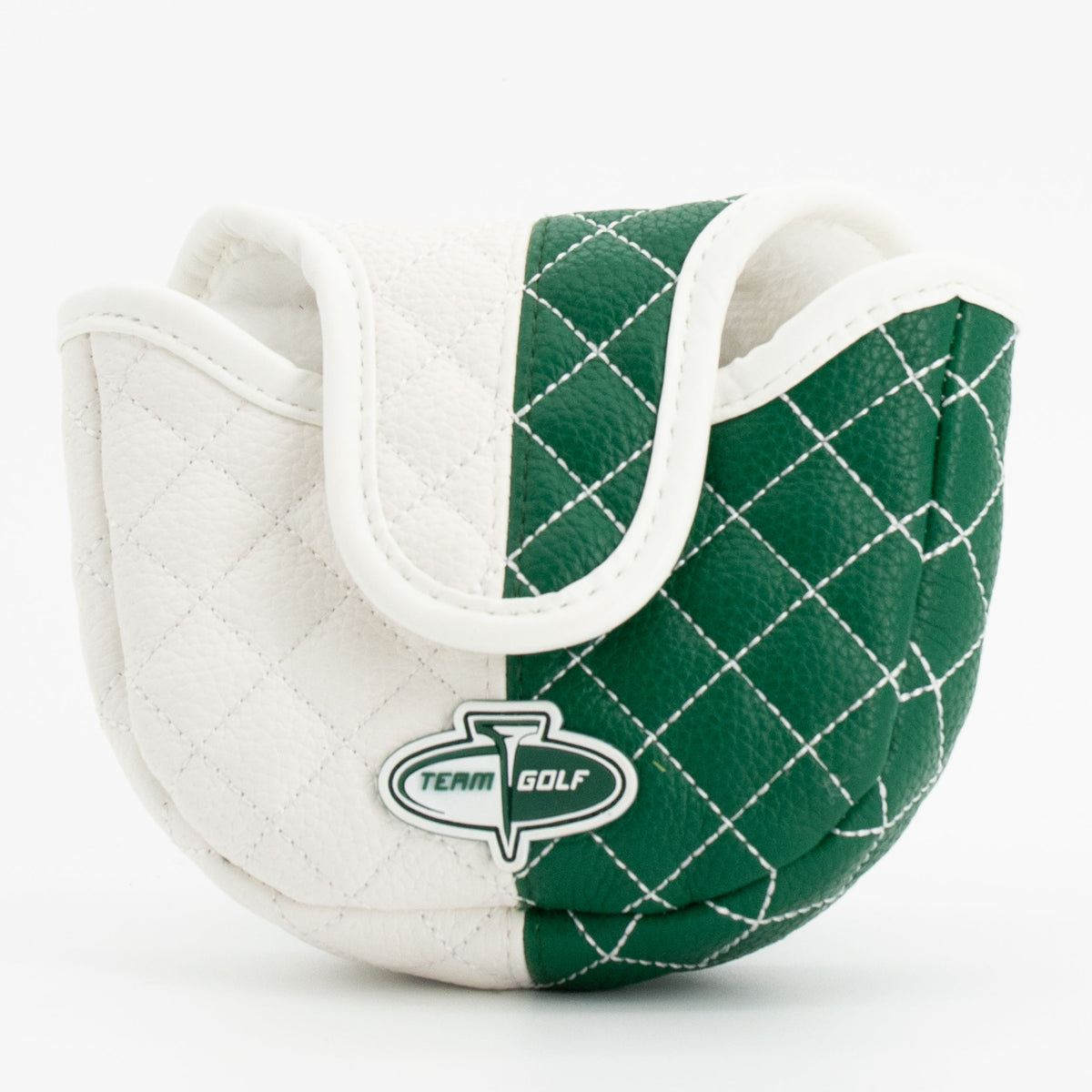 Michigan State Spartans Split Quilted Mallet Putter Cover, back view