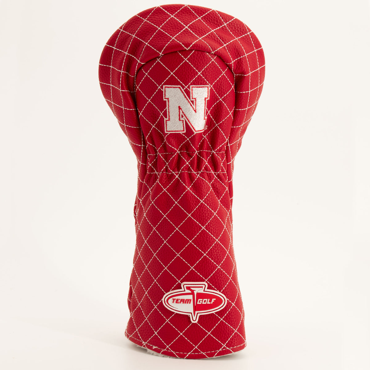 Nebraska Cornhuskers Solid Quilted Driver Headcover, back view