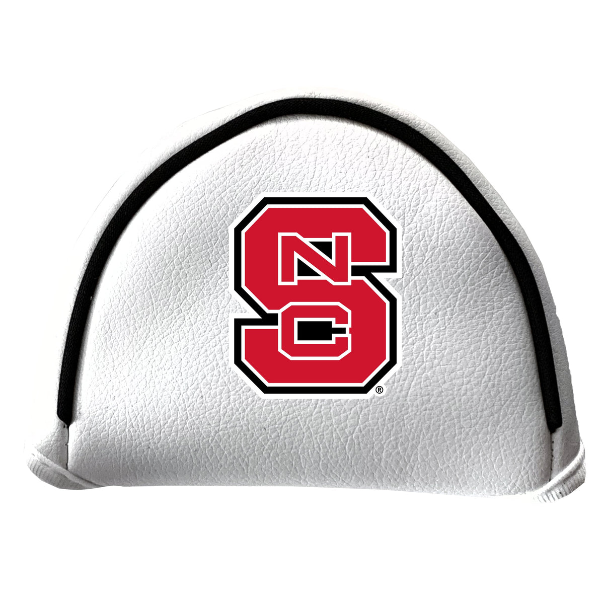 NC State Wolfpack Vintage White Printed Mallet Putter Headcover