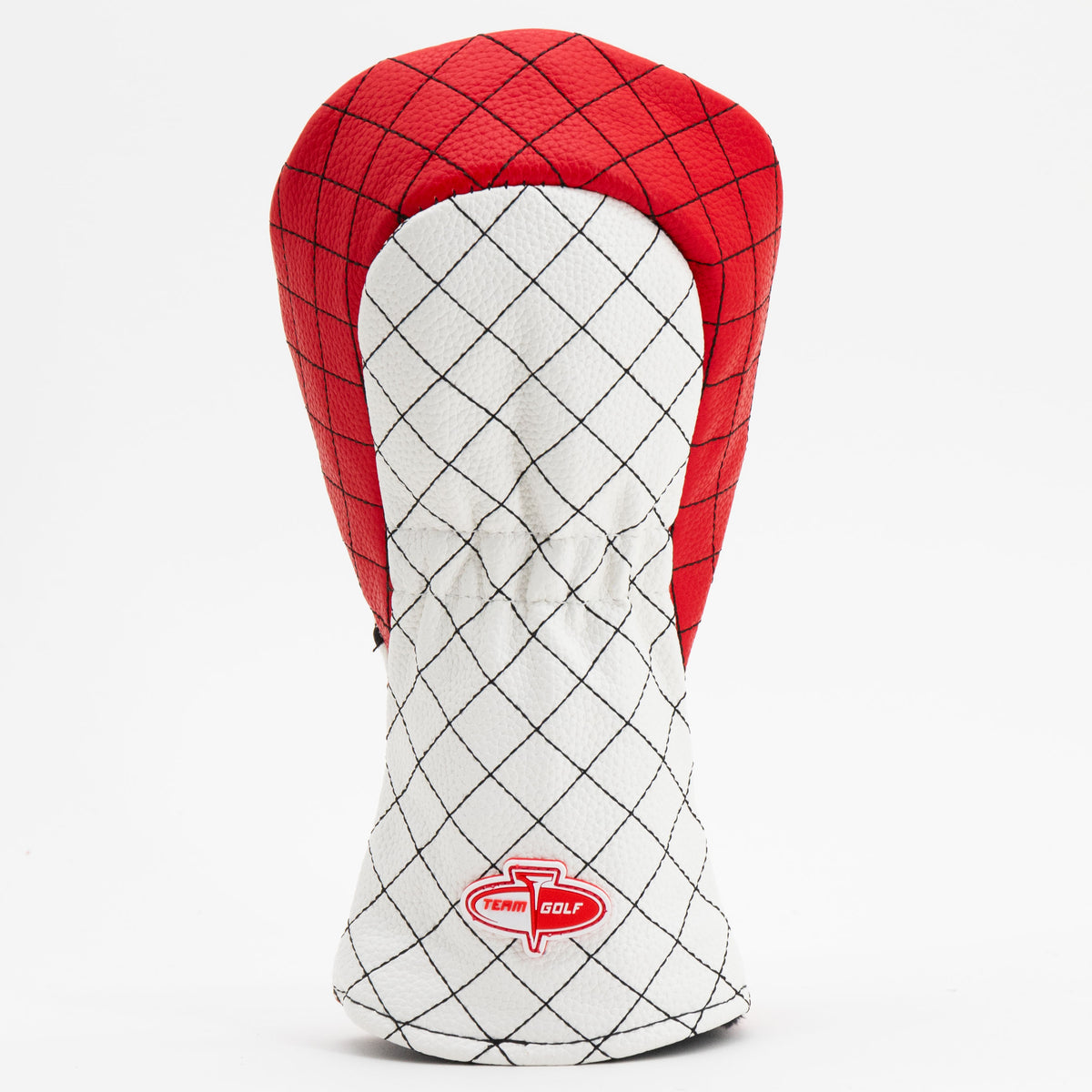 NC State Wolfpack Striped Quilted Fairway Headcover, back view