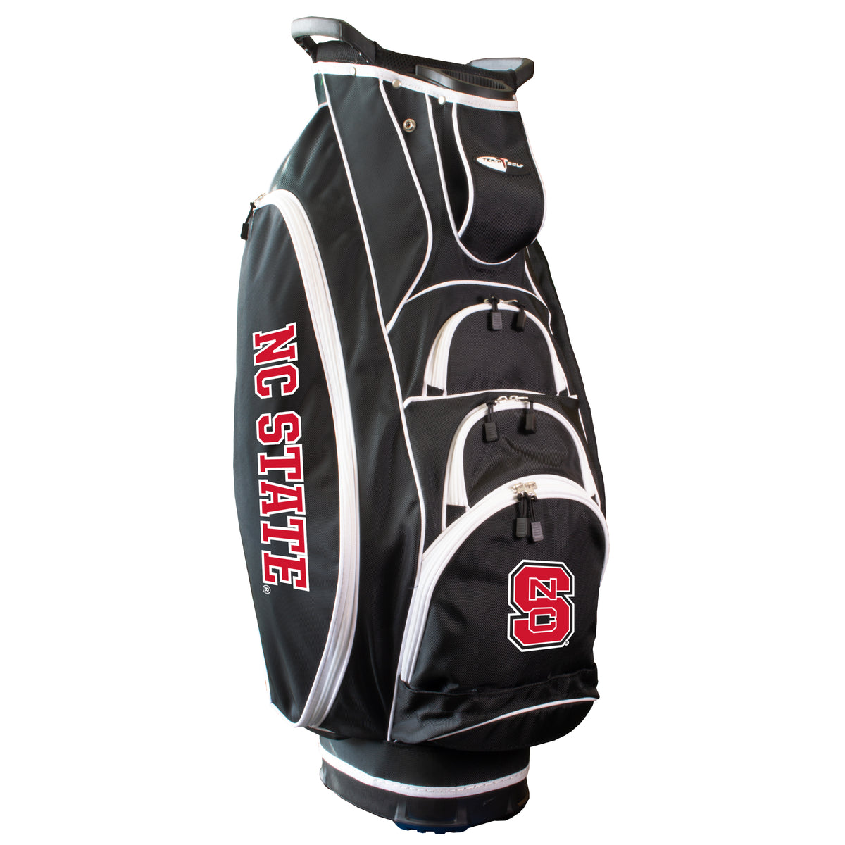 North Carolina State Albatross golf cart bag in Black