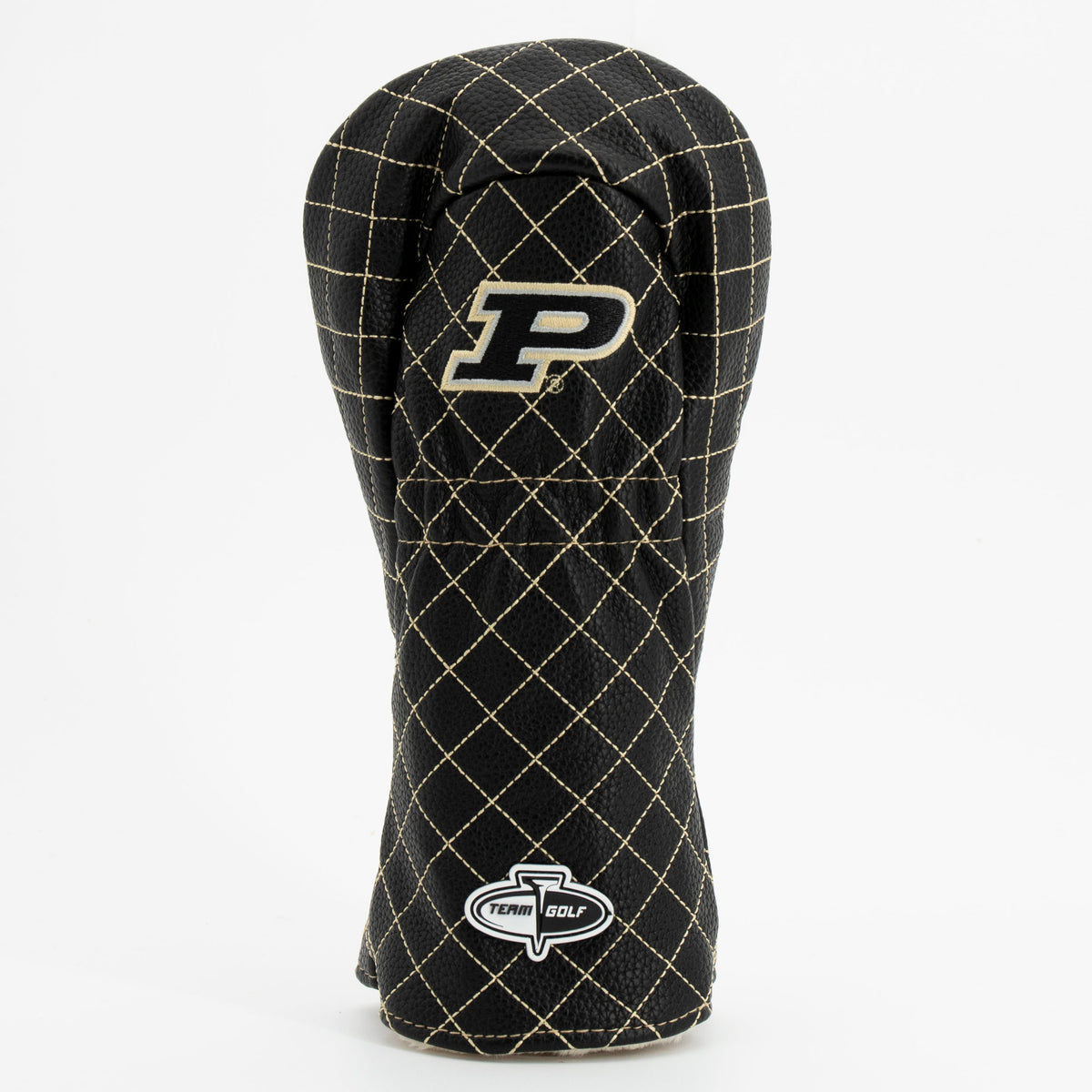 Purdue Boilermakers Solid Quilted Fairway Headcover, back view