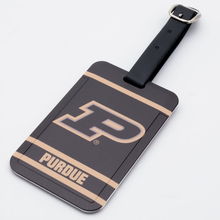 Purdue Boilermakers plastic golf bag tag by Team Golf, product photo 1