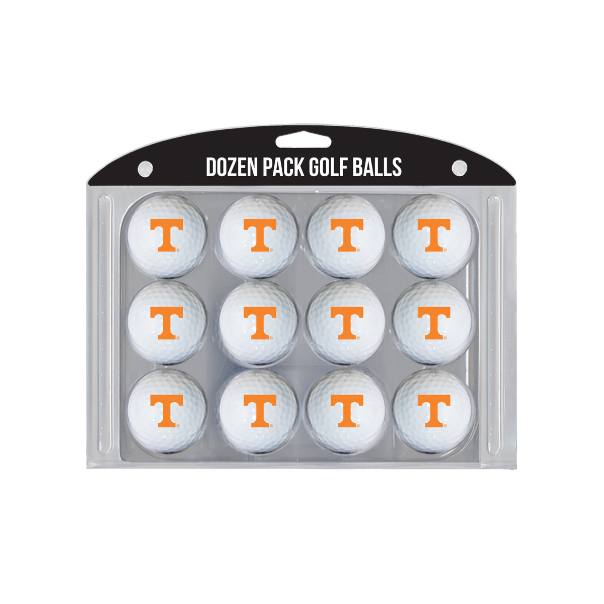Tennessee Volunteers logo golf balls, 12 pack