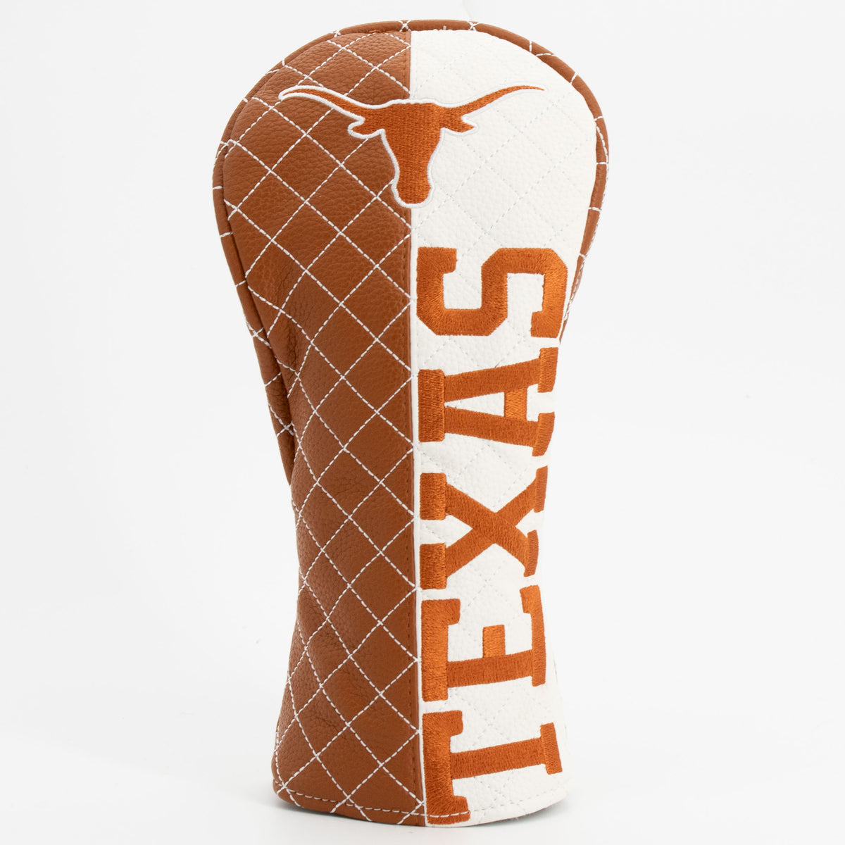 Texas Longhorns Split Quilted Fairway Headcover, front view