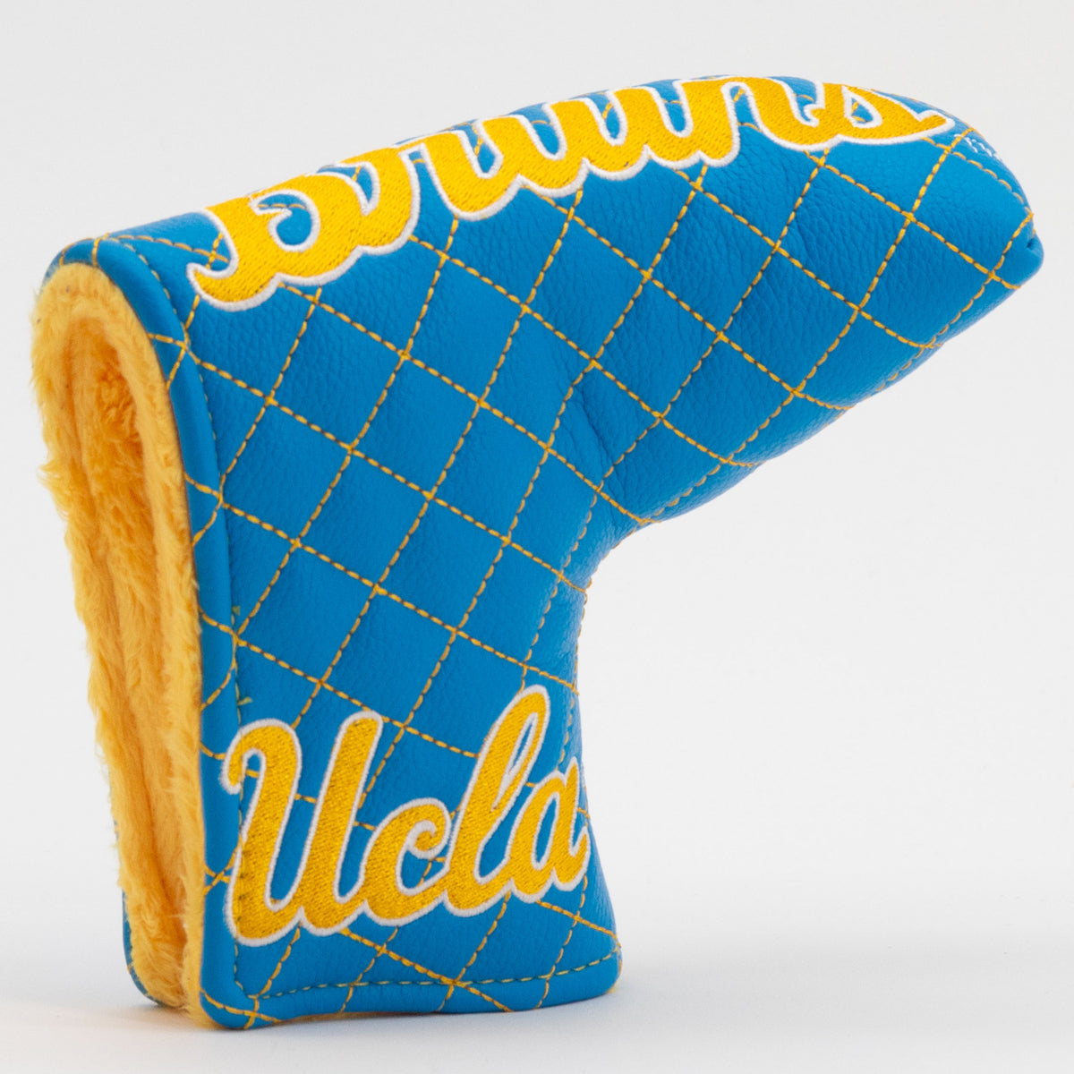 UCLA Bruins Solid Quilted Blade Putter Headcover