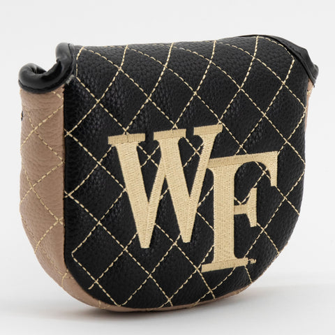 Wake Forest Demon Deacons Gesteppter Putter-Schlägerhaube für Mallet-Putter