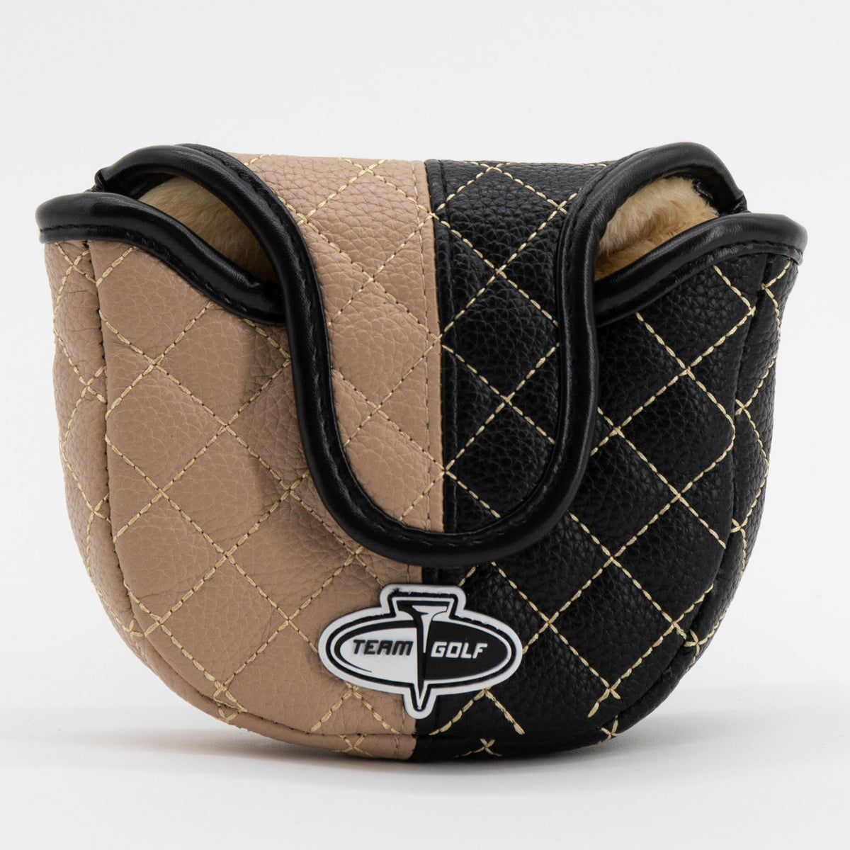 Wake Forest Demon Deacons Split Quilted Mallet Putter Cover, back view