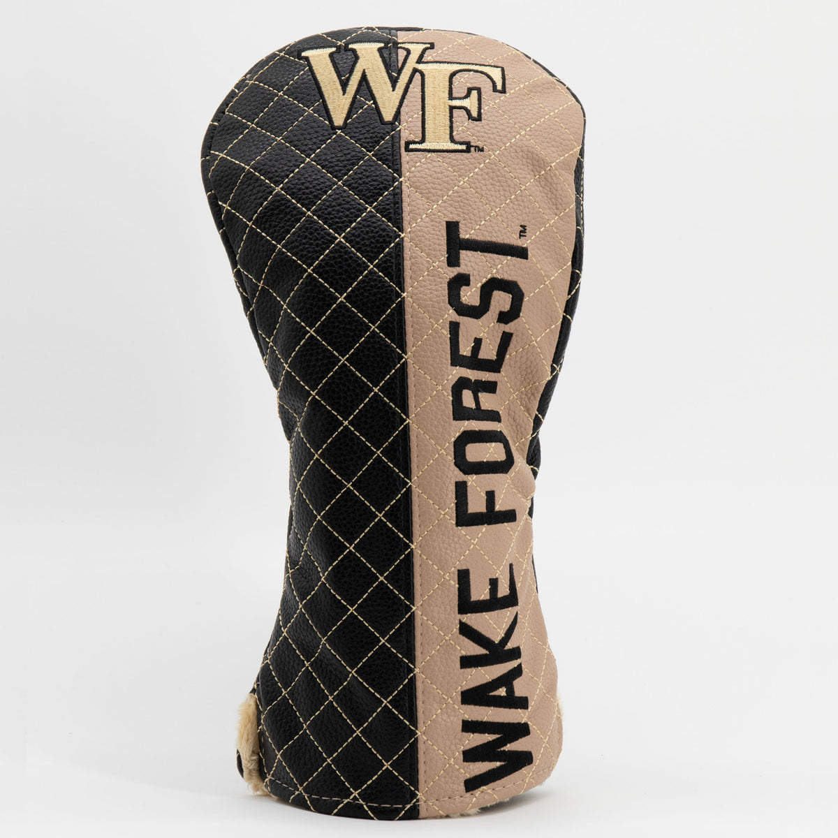 Wake Forest Demon Deacons Split Quilted Driver Headcover, front view