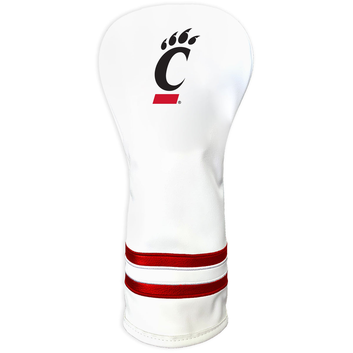 Cincinnati Bearcats Vintage White Printed Fairway Headcover