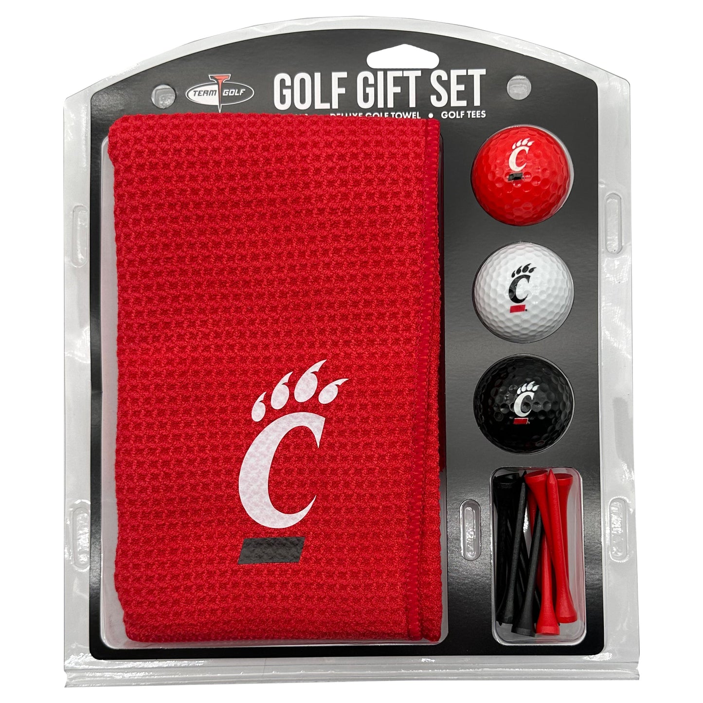 Cincinnati Bearcats Microfiber Towel Golf Gift Set - Club Rehab