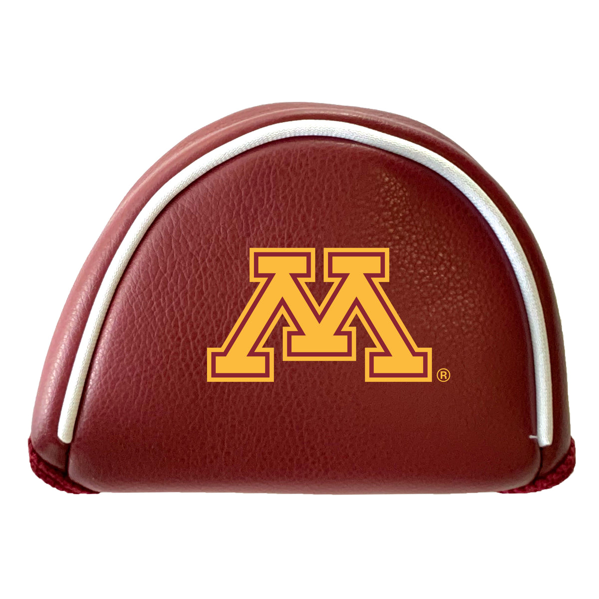 Minnesota Golden Gophers vintage mallet putter color printed golf headcover