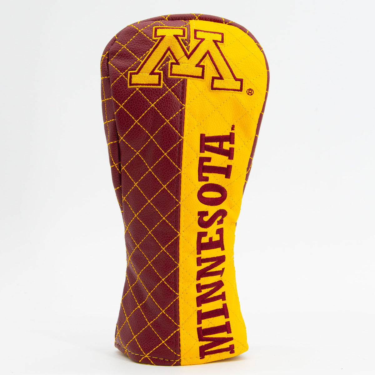 Minnesota Golden Gophers Split Quilted Fairway Headcover, front view