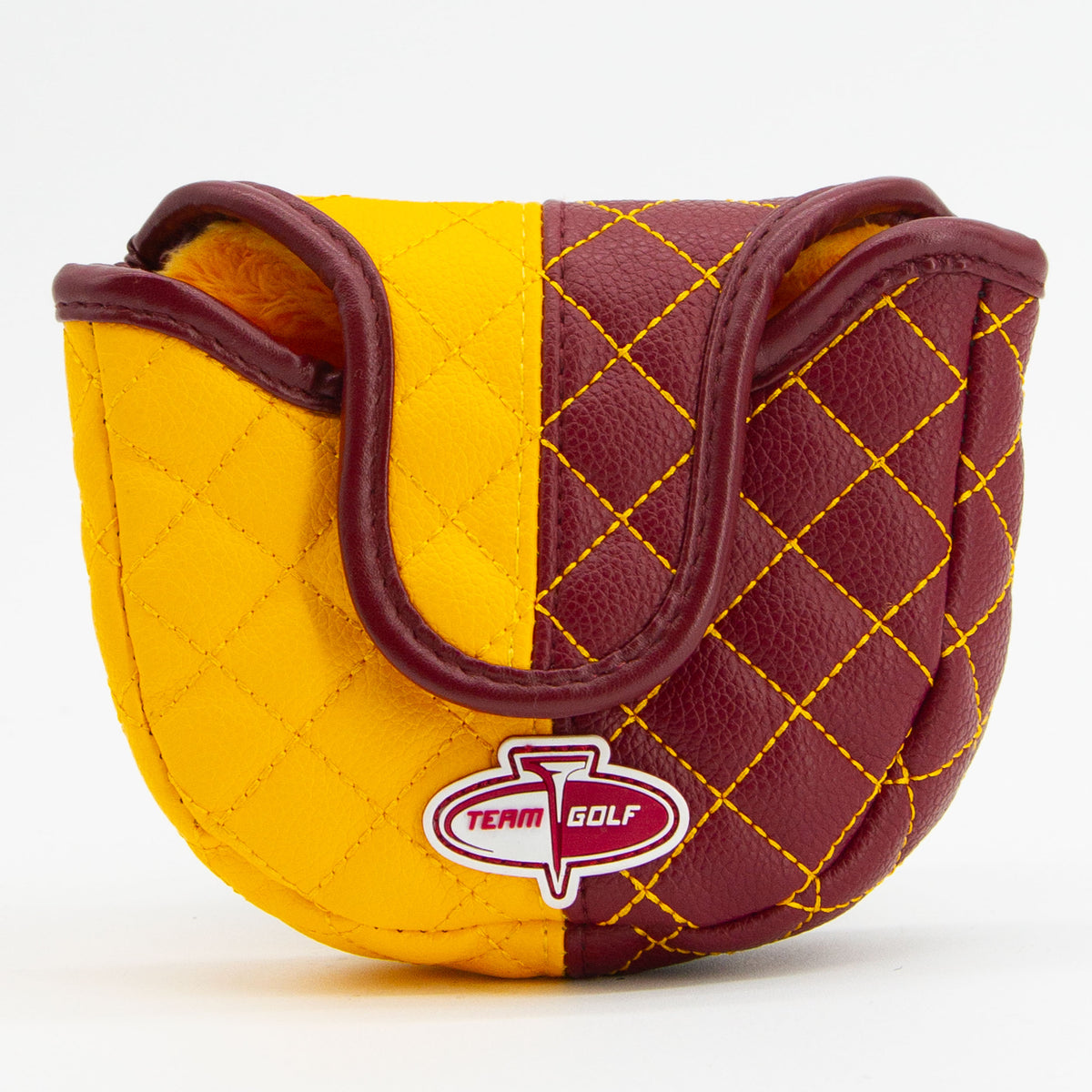 Minnesota Golden Gophers Split Quilted Mallet Putter Cover, back view