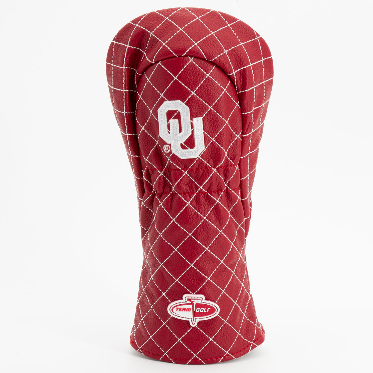 Oklahoma Sooners Solid Quilted Fairway Headcover, back view