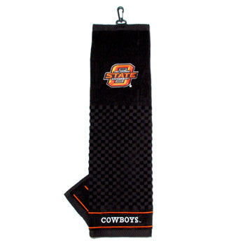 Oklahoma State Cowboys embroidered golf towel