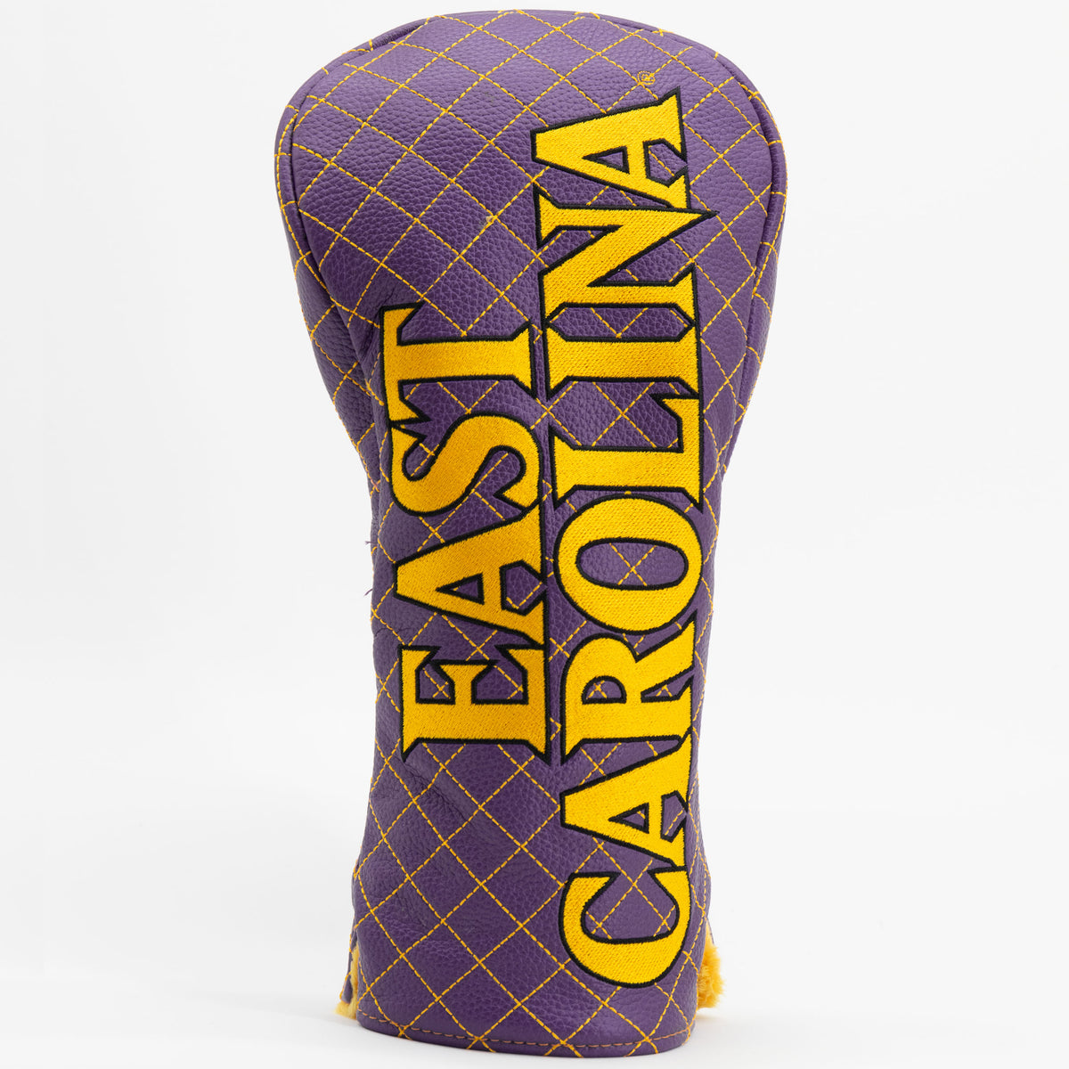 East Carolina Pirates Solid Quilted Driver Headcover, front view