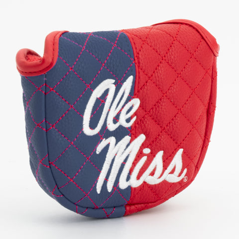 Ole Miss Rebels Gesteppte Mallet-Putter-Hülle (Split-Design)