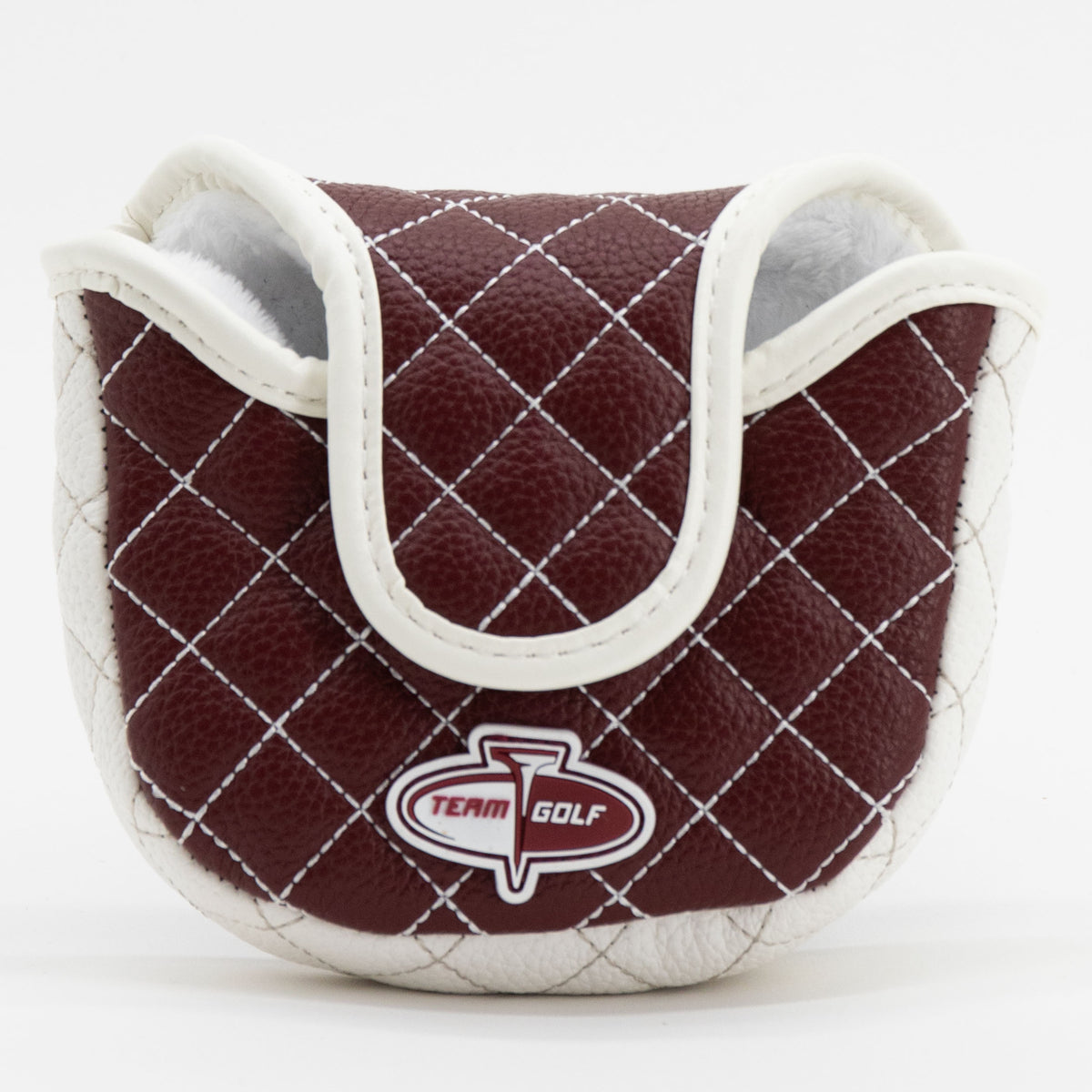 Mississippi State Bulldogs Solid Quilted Mallet Putter Cover, back view