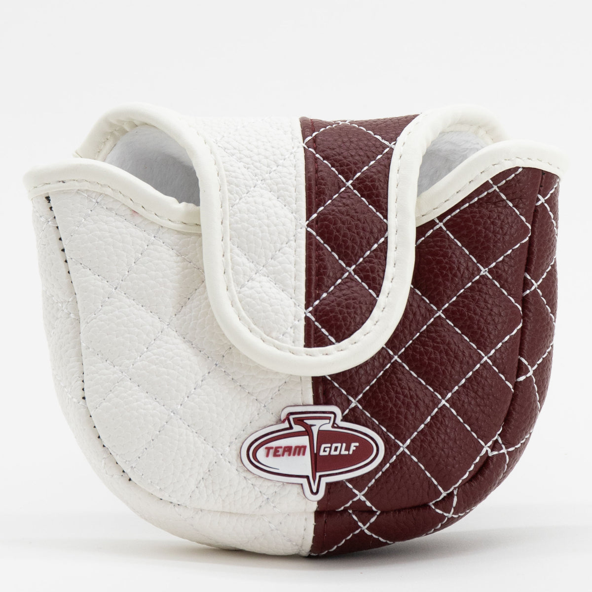Mississippi State Bulldogs Split Quilted Mallet Putter Cover, back view