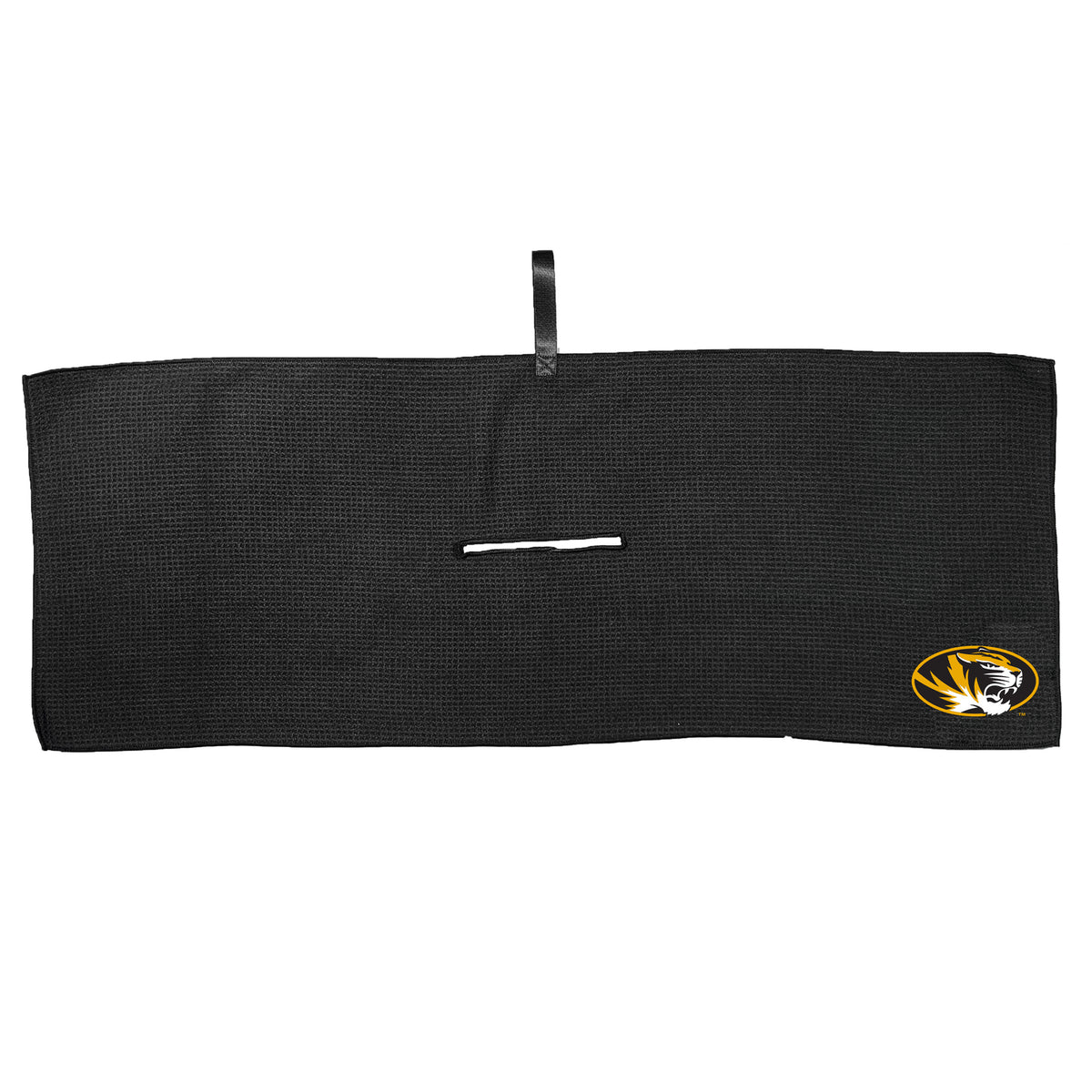 Missouri Tigers 16 x 40 microfiber golf towel with team logo