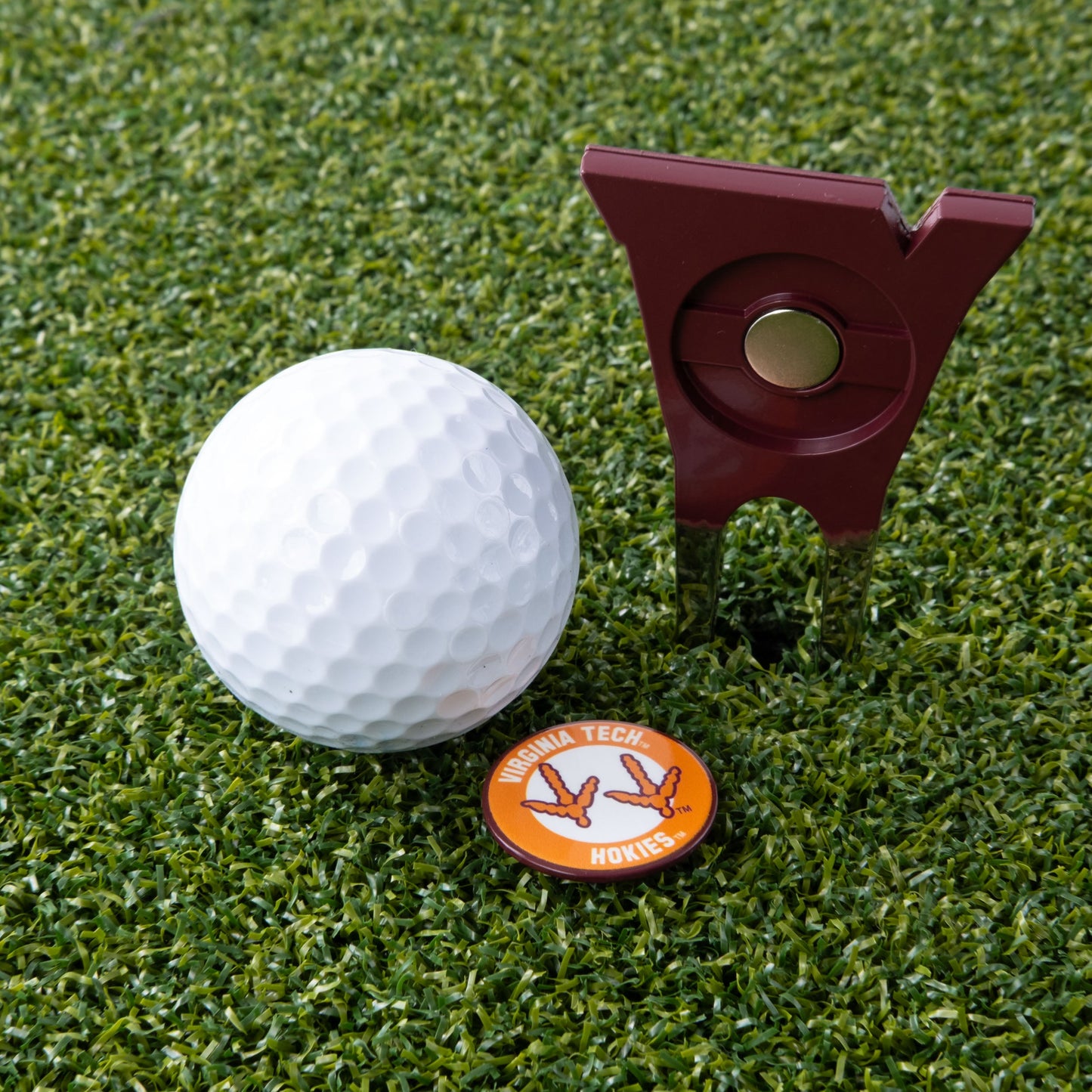 Virginia Tech Hokies Custom Shaped Divot Tool - Image 6 - Club Rehab