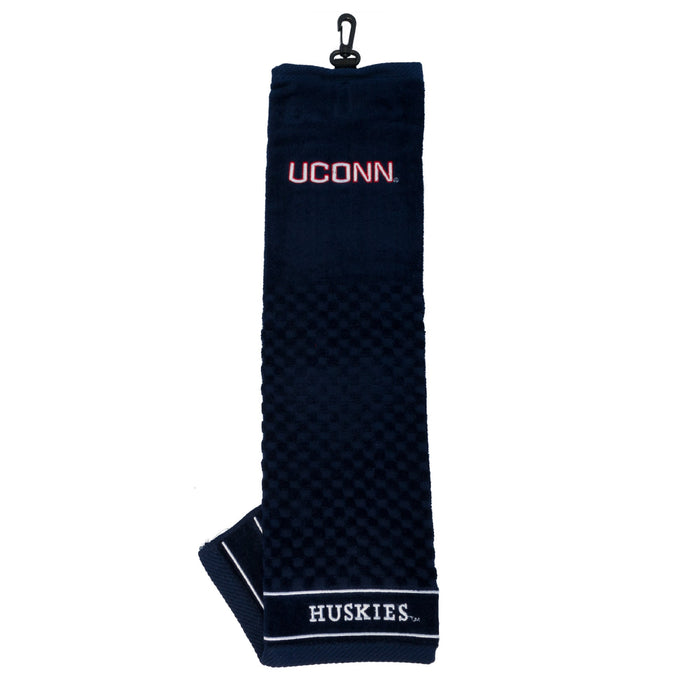 Connecticut Huskies embroidered golf towel
