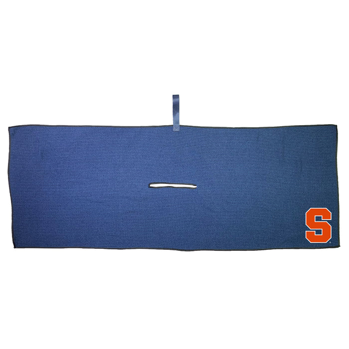 Syracuse Orange 16 x 40 microfiber golf towel with team logo