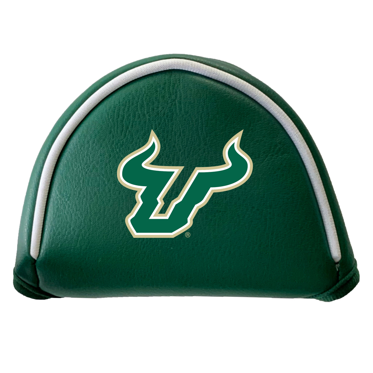 South Florida Bulls vintage mallet putter color printed golf headcover