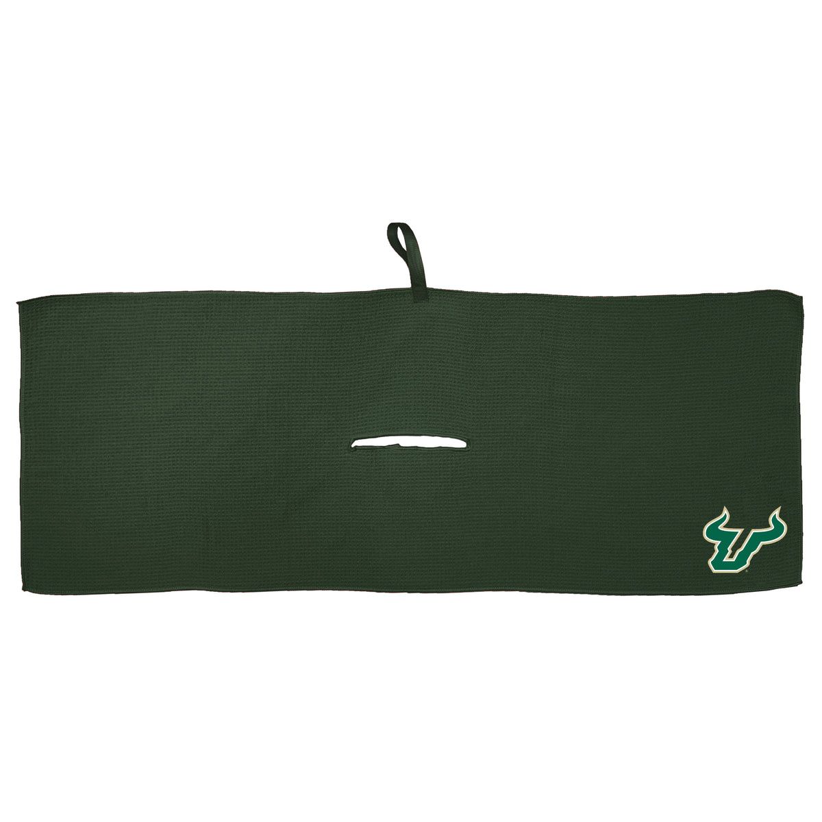 South Florida Bulls 16 x 40 microfiber golf towel with team logo