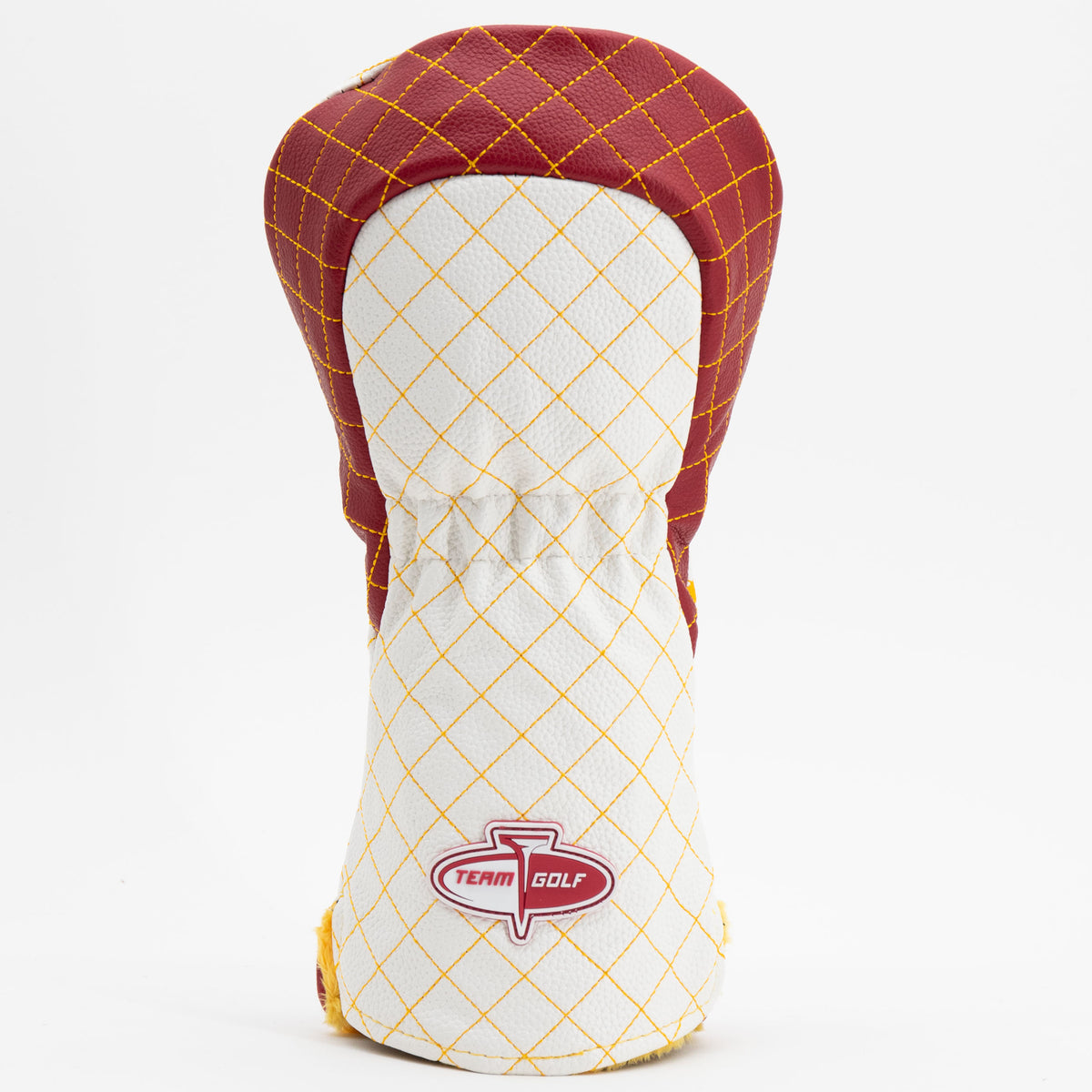 USC Trojans Striped Quilted Driver Headcover, back view