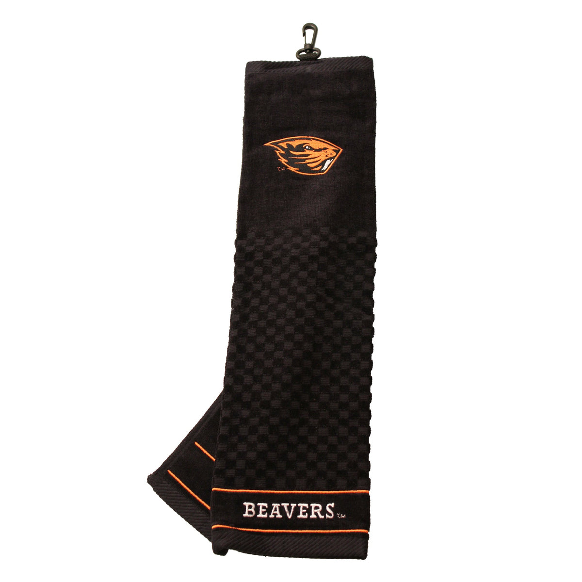 Oregon State Beavers embroidered golf towel