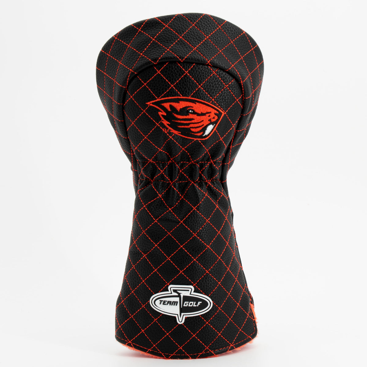Oregon State Beavers Solid Quilted Driver Headcover, back view