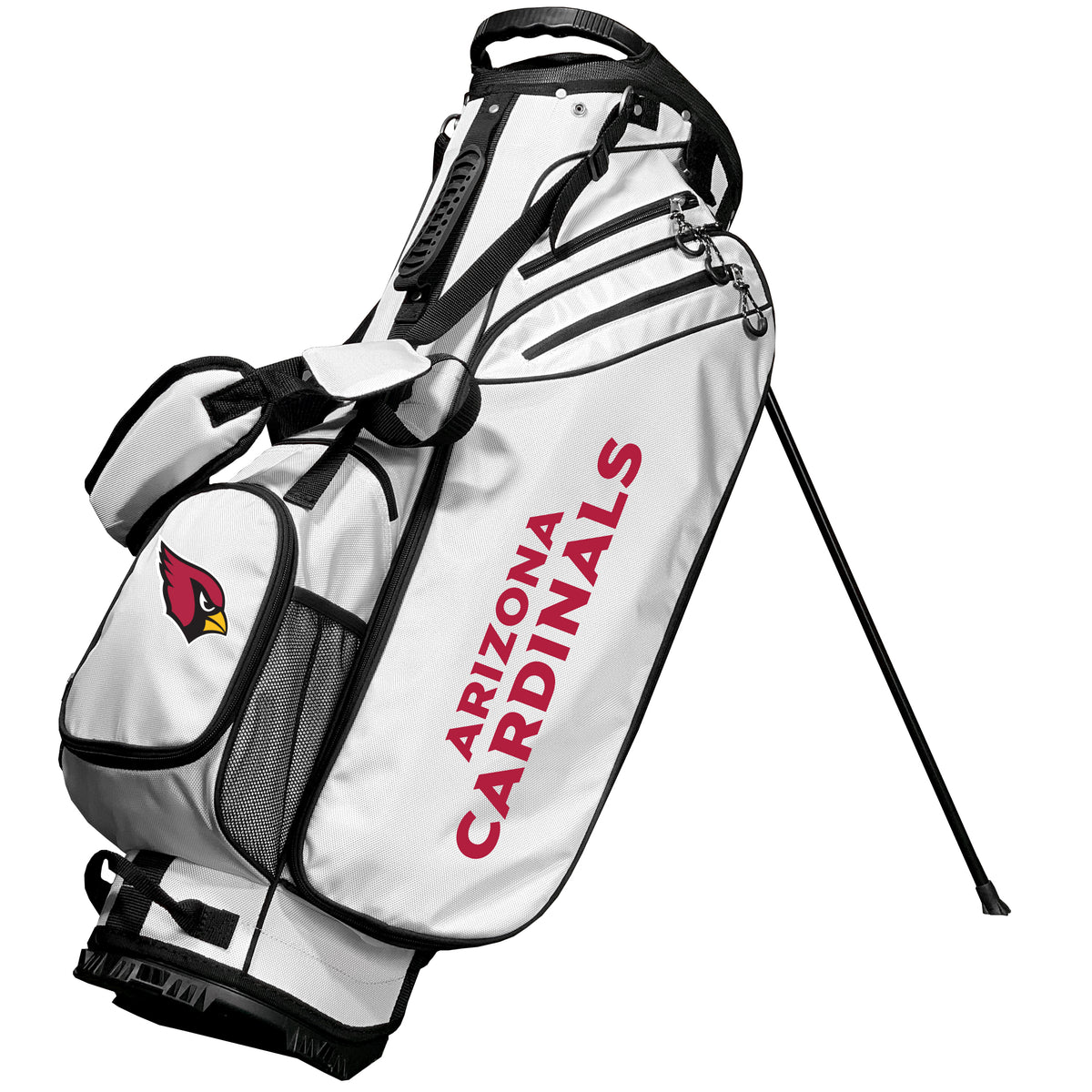 Arizona Cardinals Birdie stand golf bag, White color