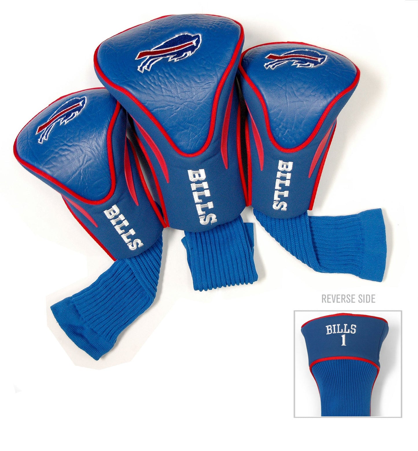 Buffalo Bills 3 Pack Contour Sock Headcovers - Club Rehab