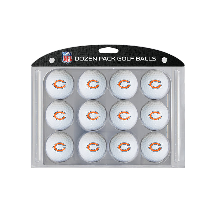 Chicago Bears logo golf balls, 12 pack