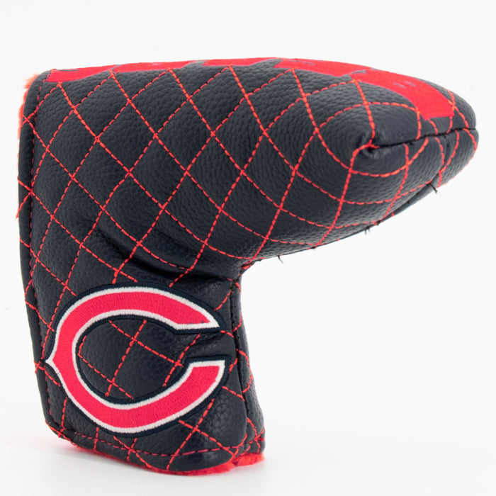 Chicago Bears Solid Quilted Blade Putter Headcover