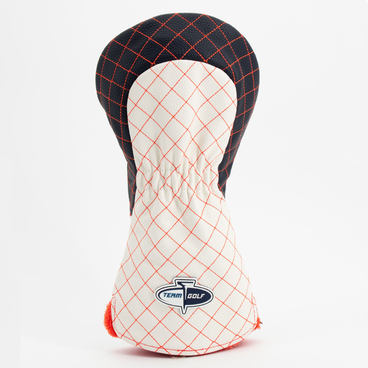 Chicago Bears Striped Quilted Driver Headcover, back view