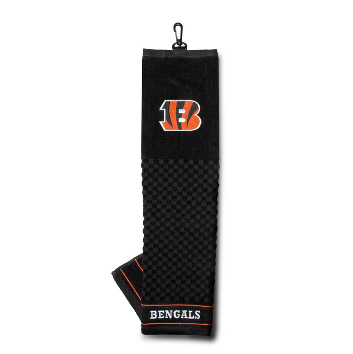 Cincinnati Bengals embroidered golf towel