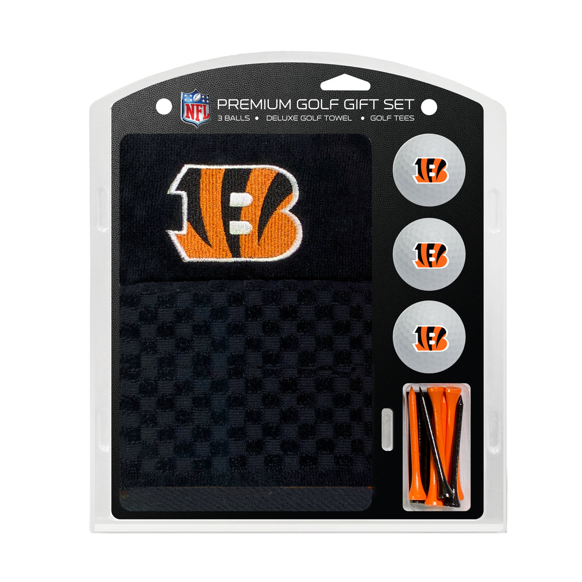 Cincinnati Bengals Embroidered Towel Golf Gift Set
