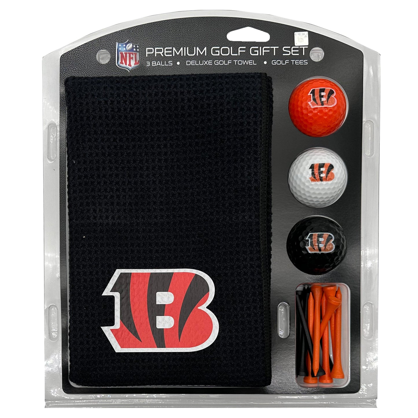Cincinnati Bengals Microfiber Towel Golf Gift Set - Club Rehab