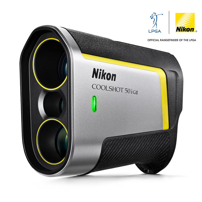 Nikon COOLSHOT 50i GII Rangefinder (Magnetic + Slope + “Quake” Pin Lock)
