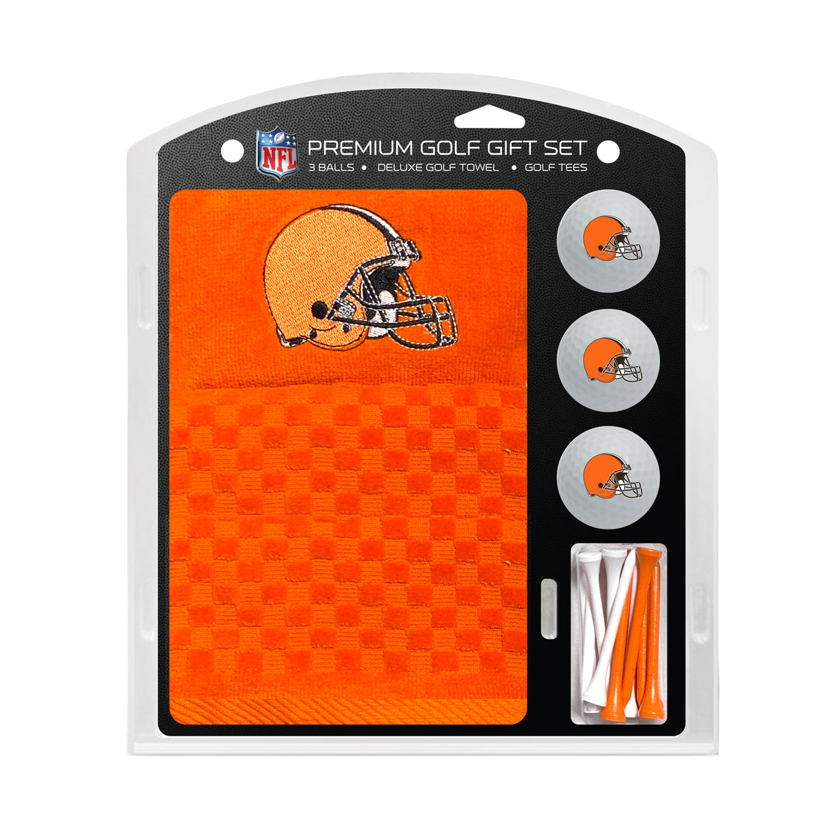 Cleveland Browns Embroidered Towel Golf Gift Set