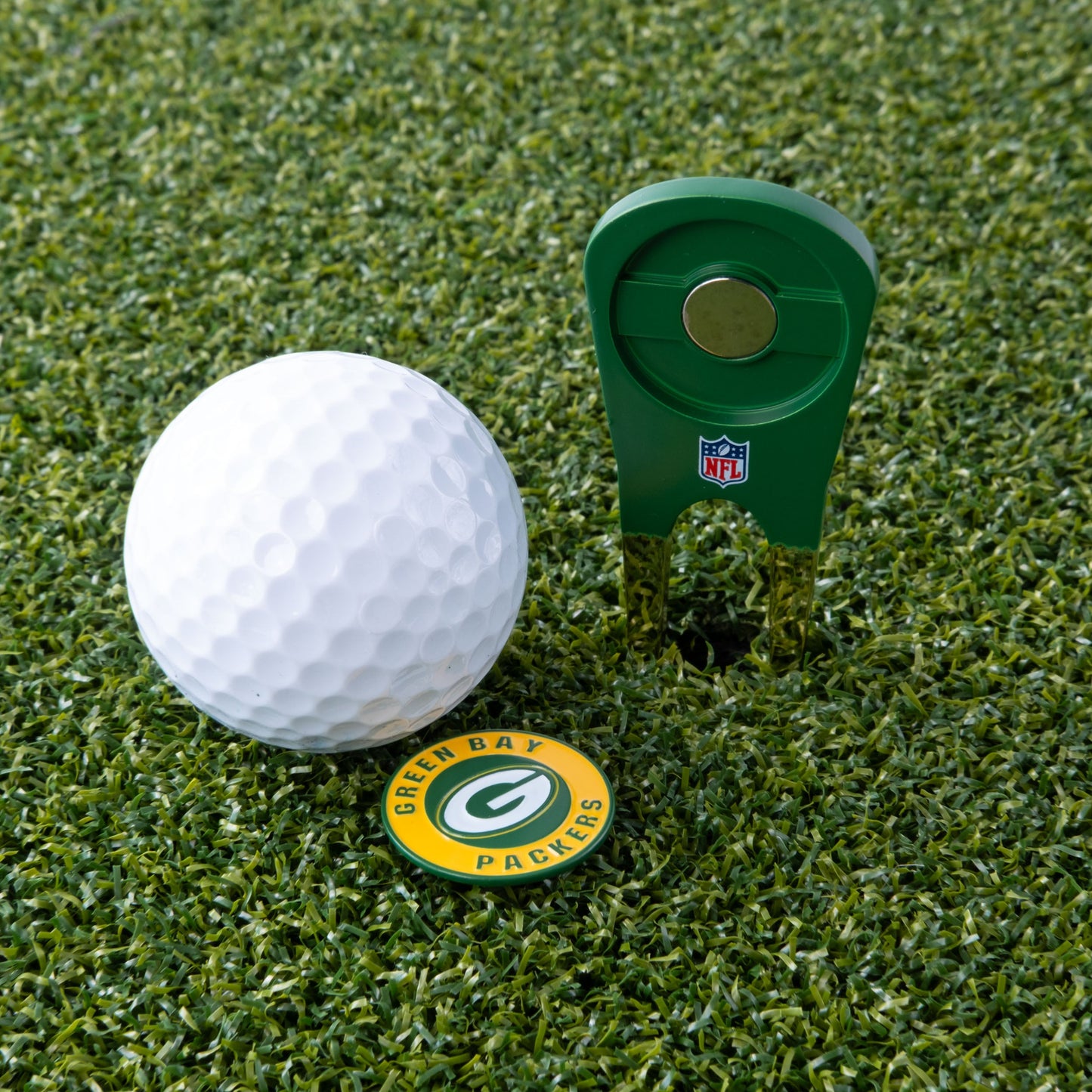 Green Bay Packers Custom Shaped Divot Tool - Image 6 - Club Rehab