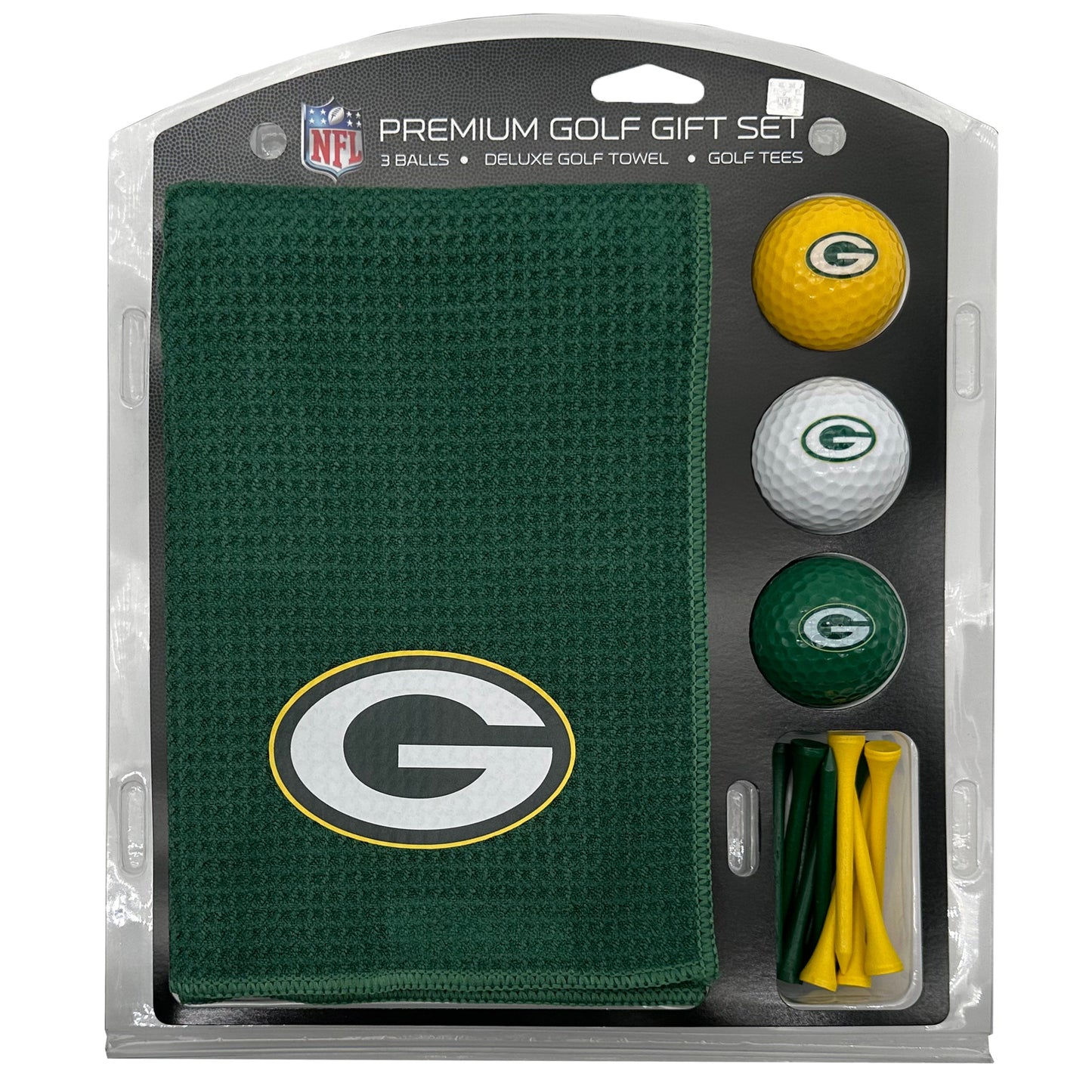 Green Bay Packers Microfiber Towel Golf Gift Set - Club Rehab