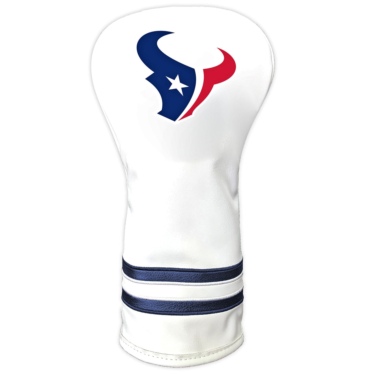 Houston Texans Vintage White Printed Driver Headcover